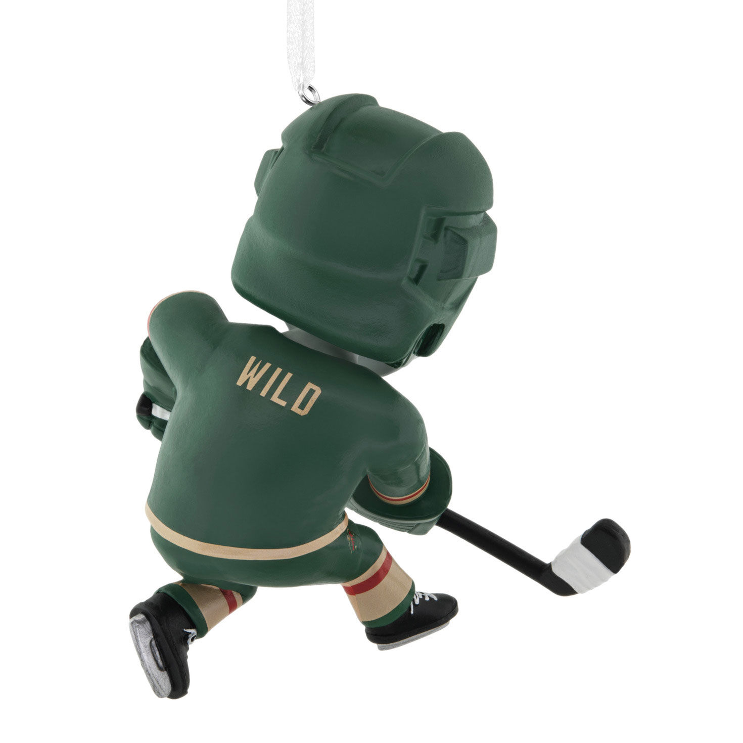 Minnesota Wild Hockey Player Christmas Ornament back image number 6