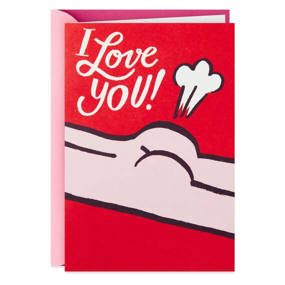 You Fart In Your Sleep Funny Valentine's Day Card, , large image number 1