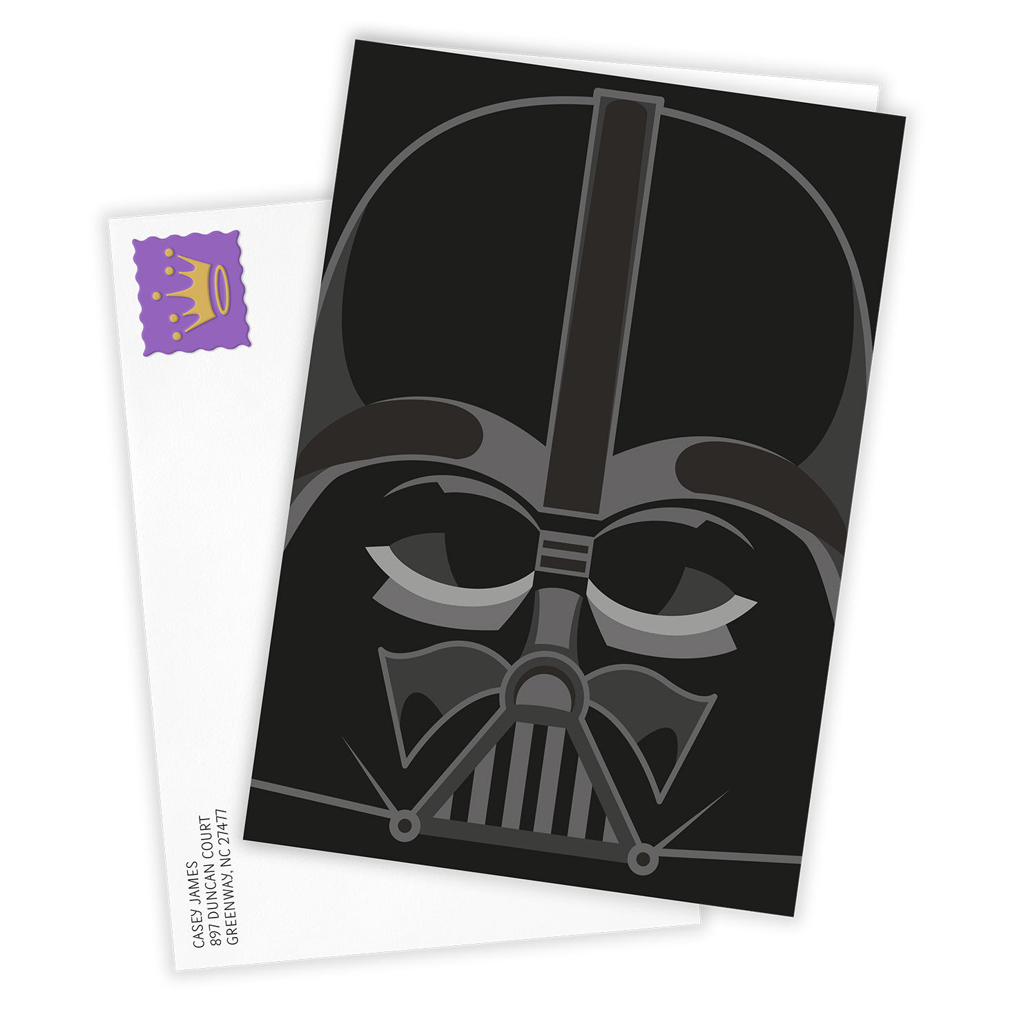 Star Wars™ Darth Vader™ Helmet Custom Card