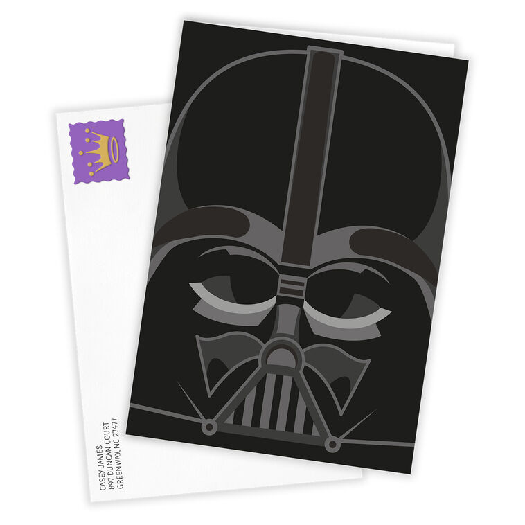 Star Wars™ Darth Vader™ Helmet Custom Card, , large image number 2