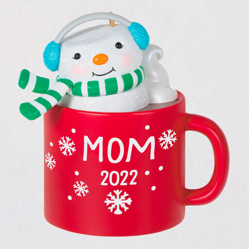 Mom Hot Cocoa Mug 2022 Ornament, 