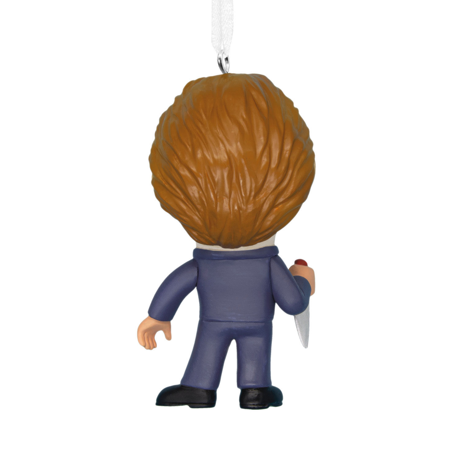Halloween Michael Myers Christmas Ornament back image number 6
