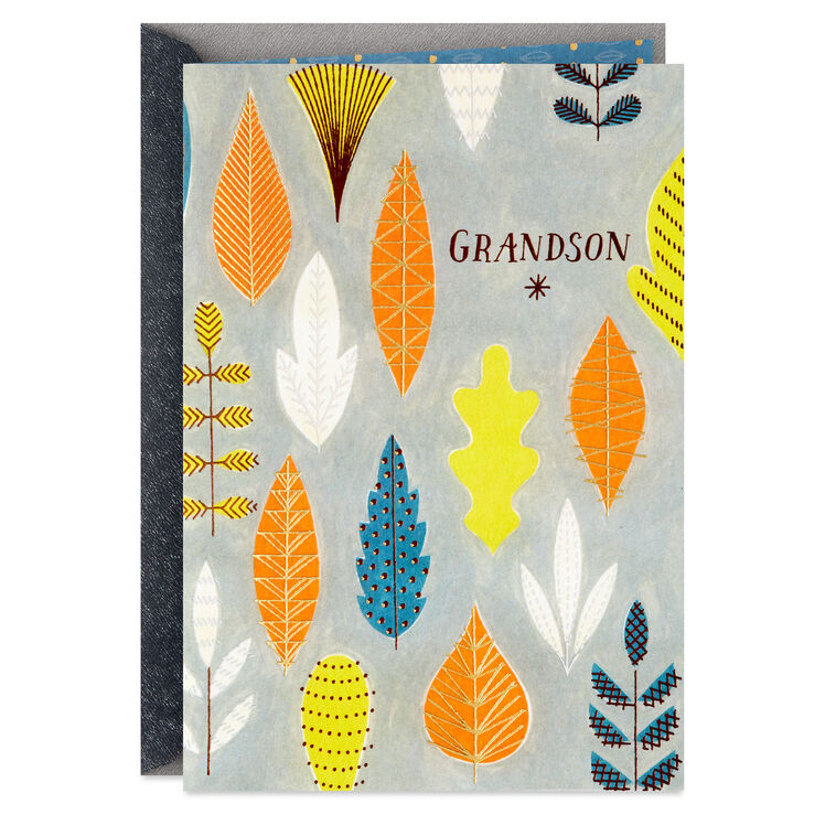 Wishing You the Best in Life Birthday Card for Grandson