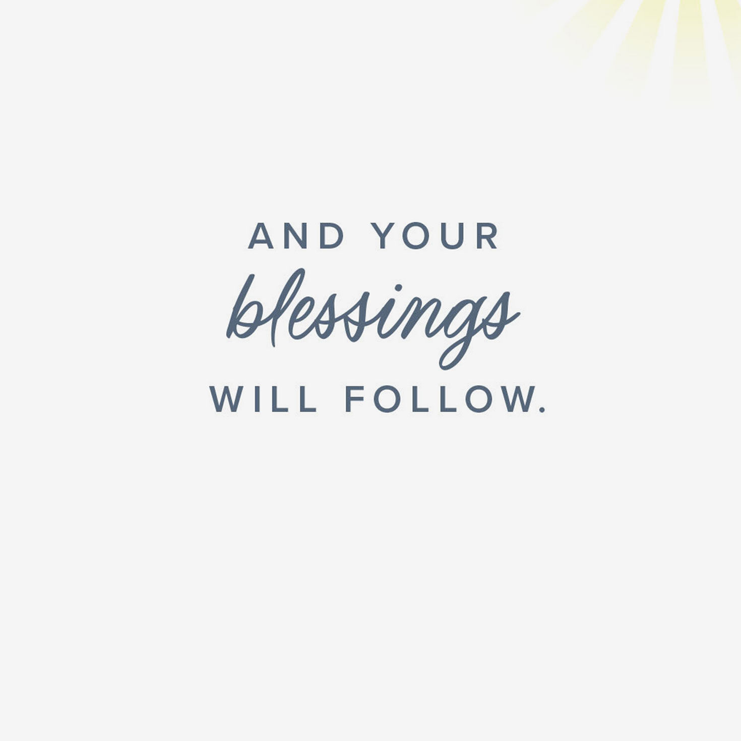 Sunny Landscape Encouragement Religious Card Sentiment image number 2