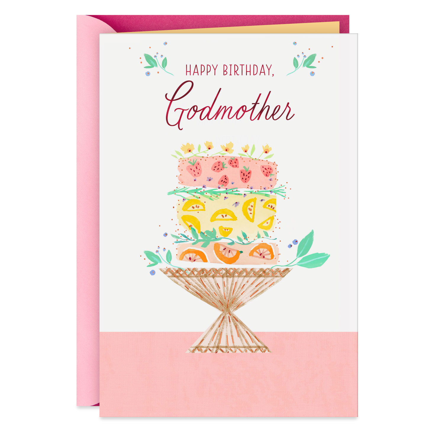 So Grateful for Your Love Birthday Card for Godmother