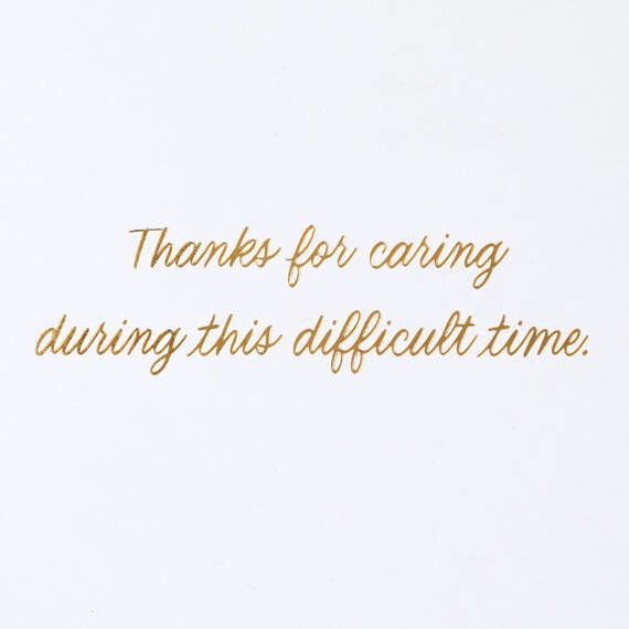 Your Caring Means a Lot Sympathy Thank-You Card, , large image number 2