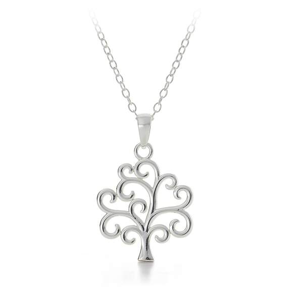 Family Tree Necklace in Sterling SIlver, , large image number 1