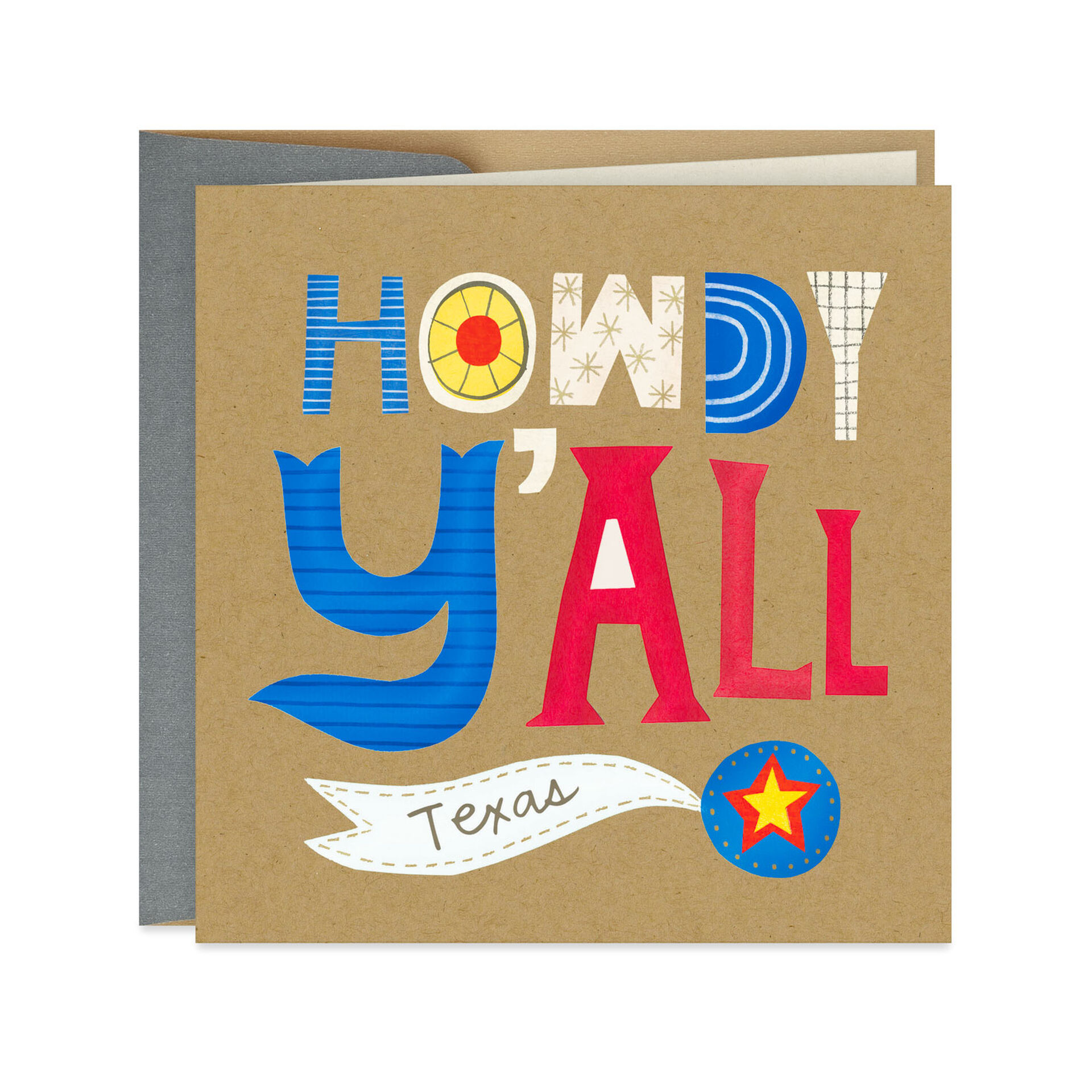 Texas: Howdy Y'all Blank Card - Greeting Cards - Hallmark