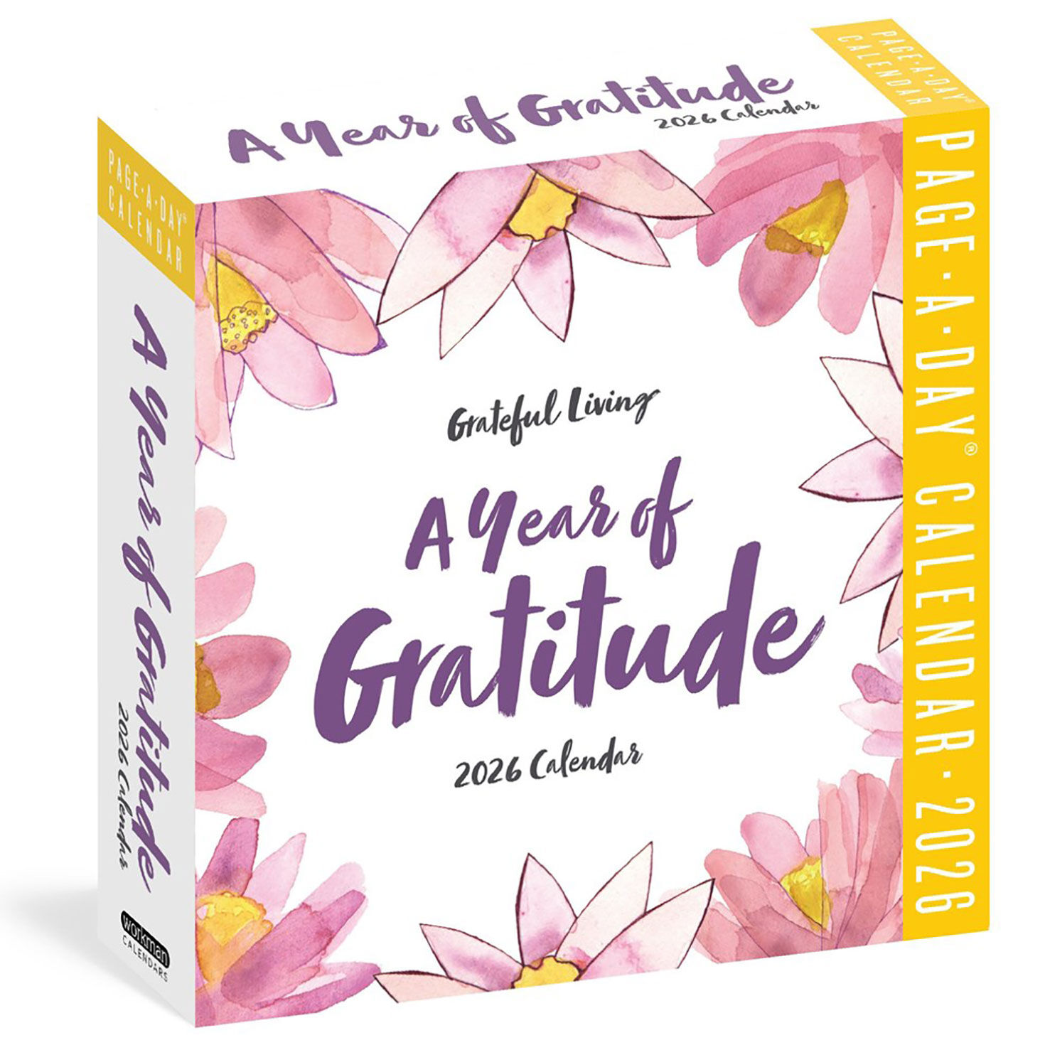 Year of Gratitude Page-a-Day 2026 Desktop Calendar