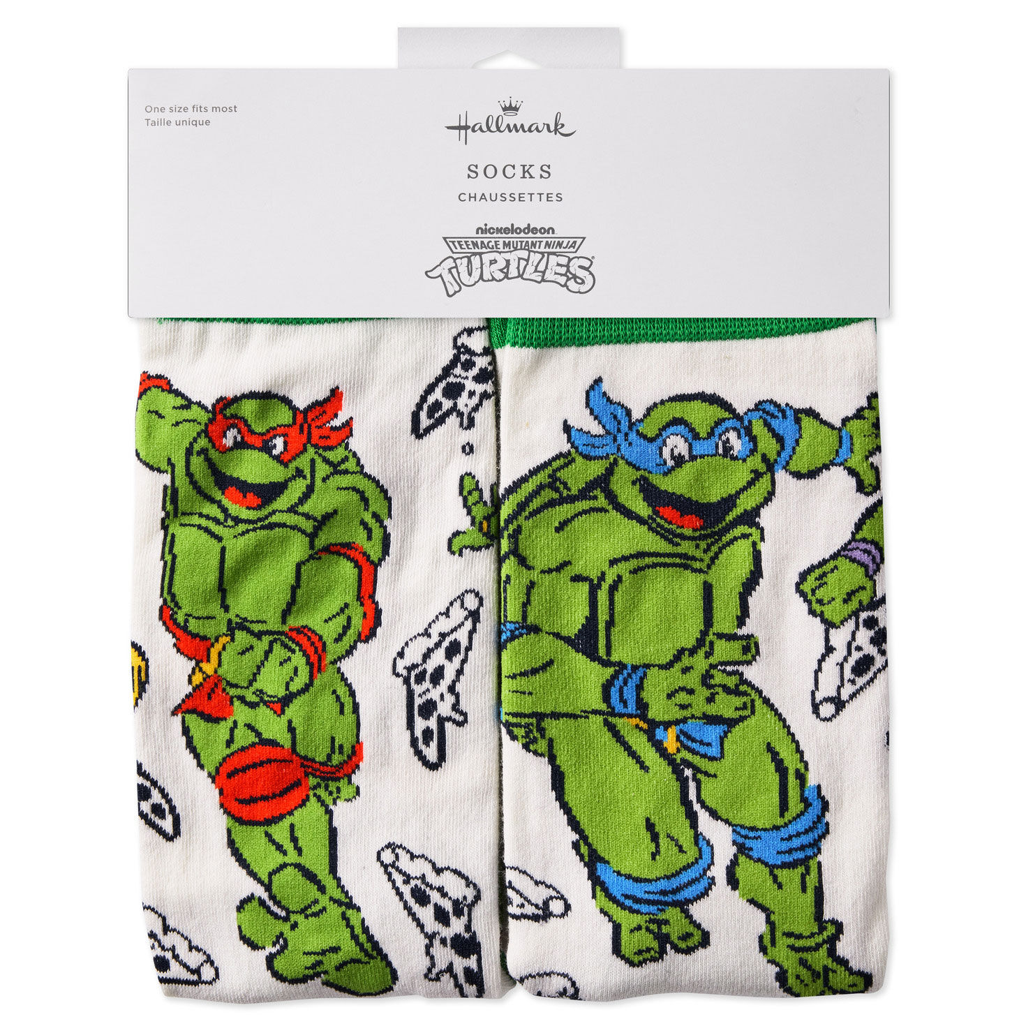 Teenage Mutant Ninja Turtles Novelty Crew Socks package front image number 6