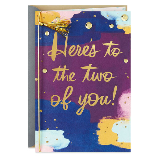 Toasting the Two of You Pop-Up Love Card, 