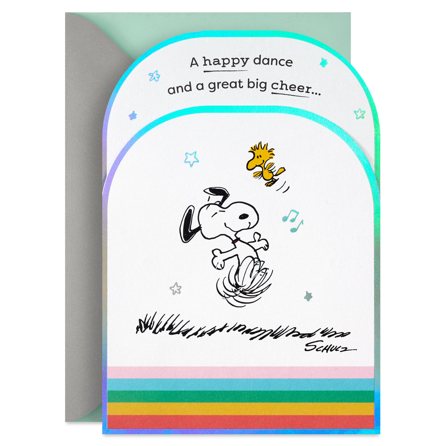 The Peanuts® Gang Cheers to Wonderful You Pop-Up Card
