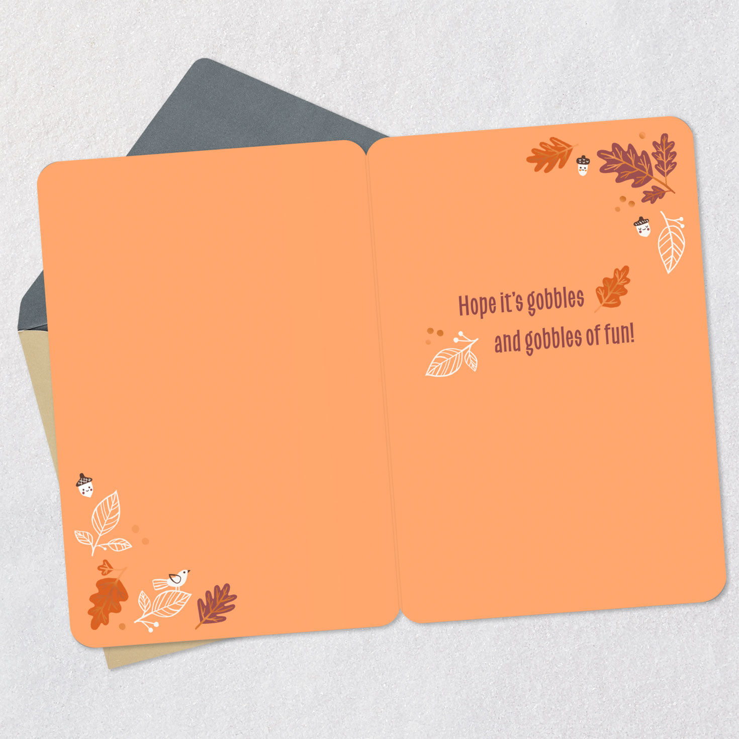 Happy 1st Turkey Day Baby's First Thanksgiving Card, , large image number 3