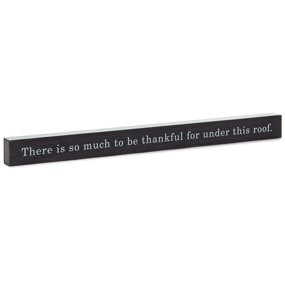 Under This Roof Wood Quote Sign, 23.5x2, , large image number 1
