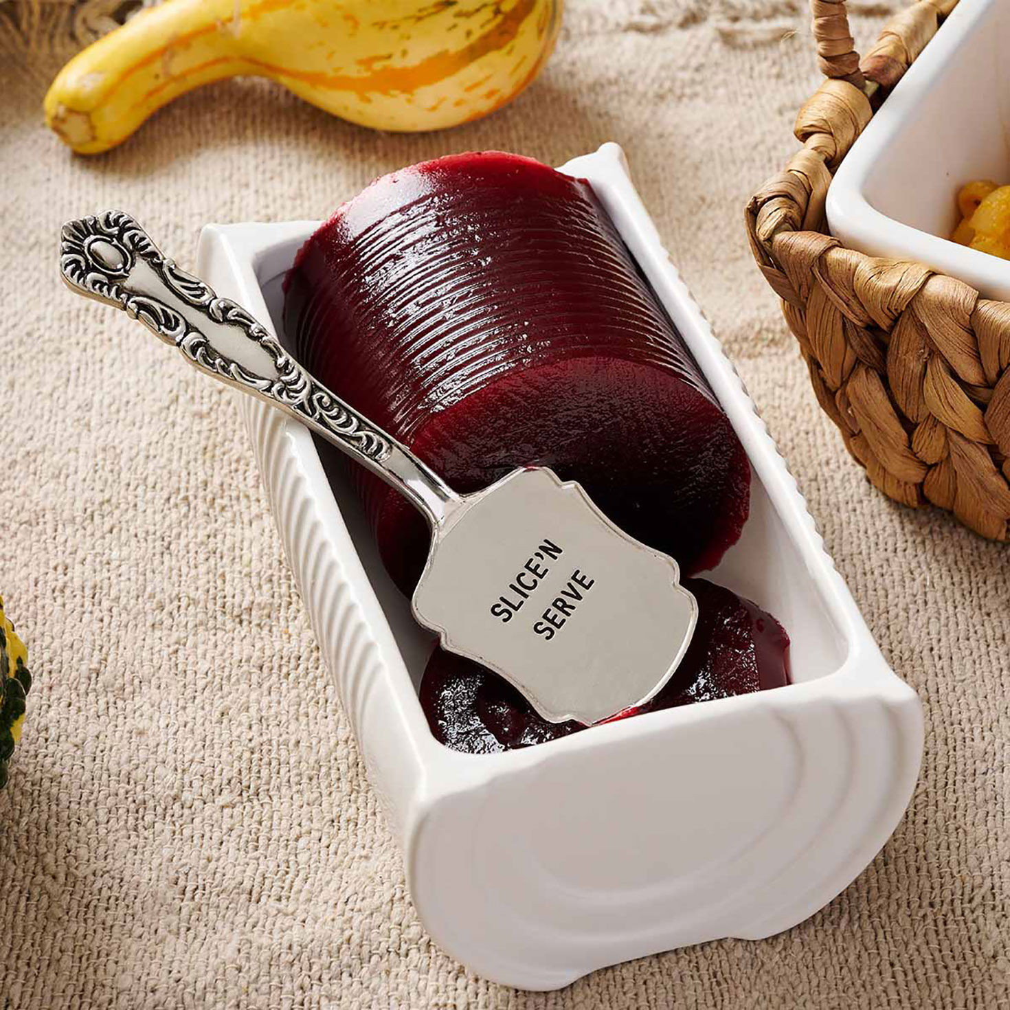Mud Pie Can Berry Dish With Spatula Set of 2 Serveware Hallmark