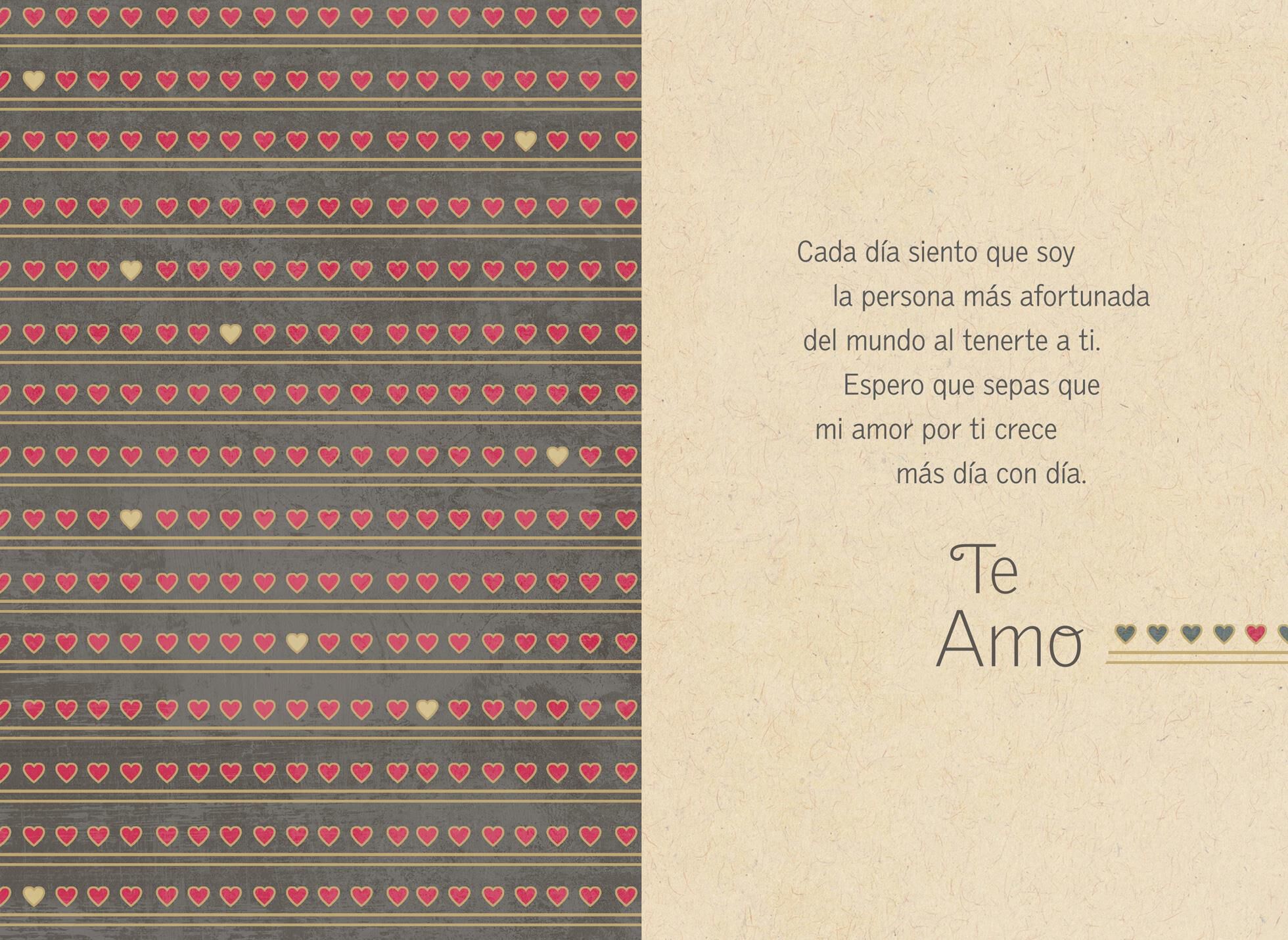Heart Maze Spanish-Language Love Card