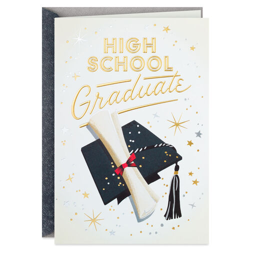 What an Amazing Person You Are High School Graduation Card, 