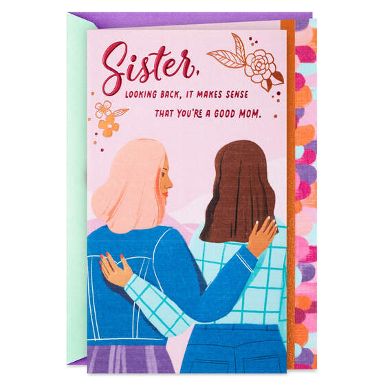 Proud of You Mother's Day Card for Sister