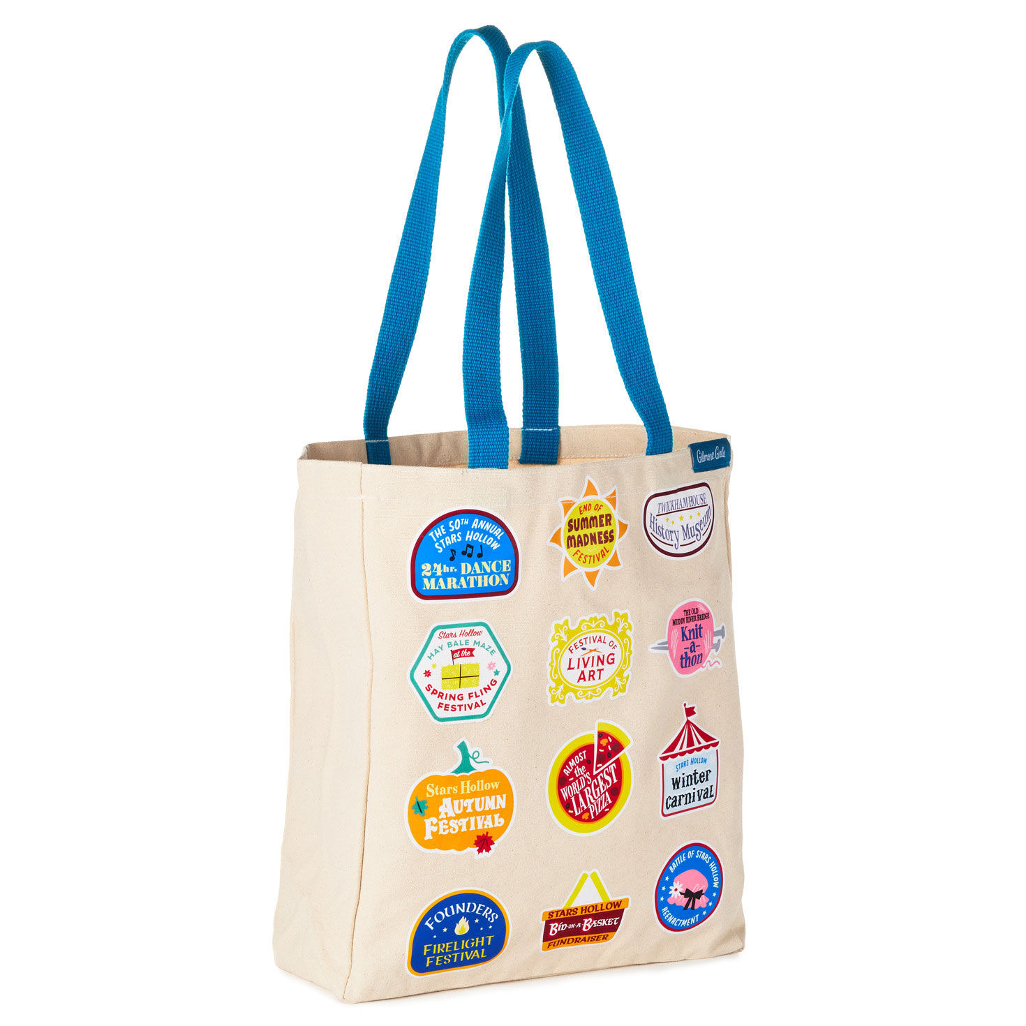 Gilmore Girls Stars Hollow Town Festivals Canvas Tote Bag for only USD 32.99 | Hallmark
