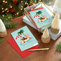 Tropical Santa Boxed Christmas Cards Pack in use image number 7