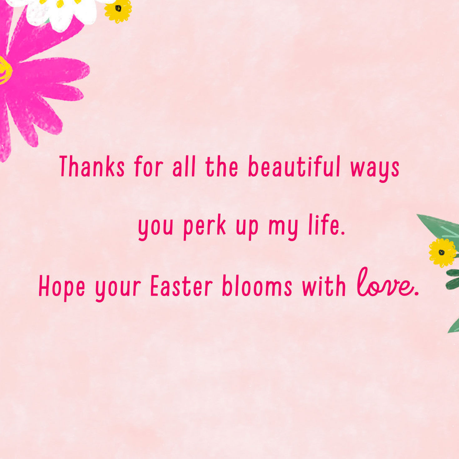 Carrot and Flower Bouquet Easter Card for Aunt Sentiment image number 2