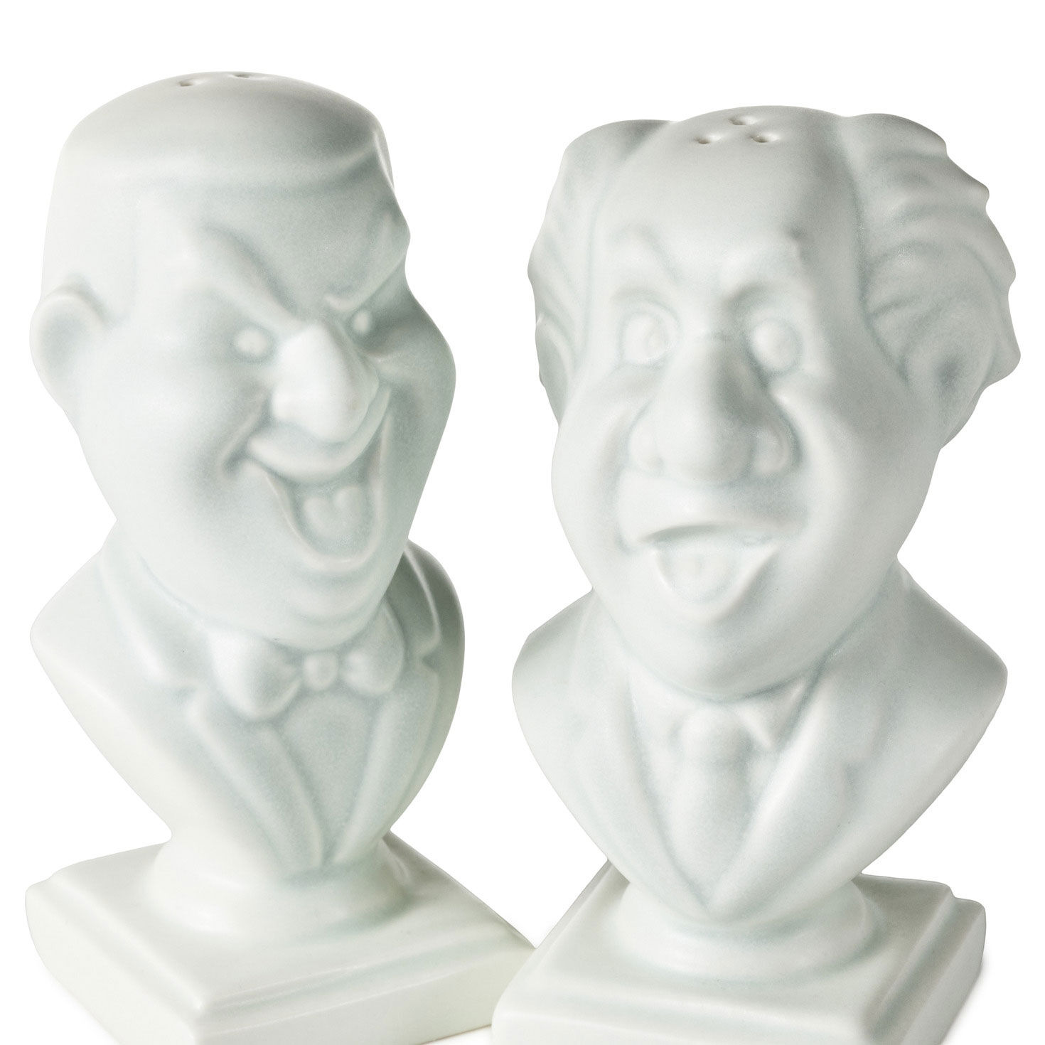 Disney The Haunted Mansion Salt and Pepper Shakers upclose heads detail image number 3