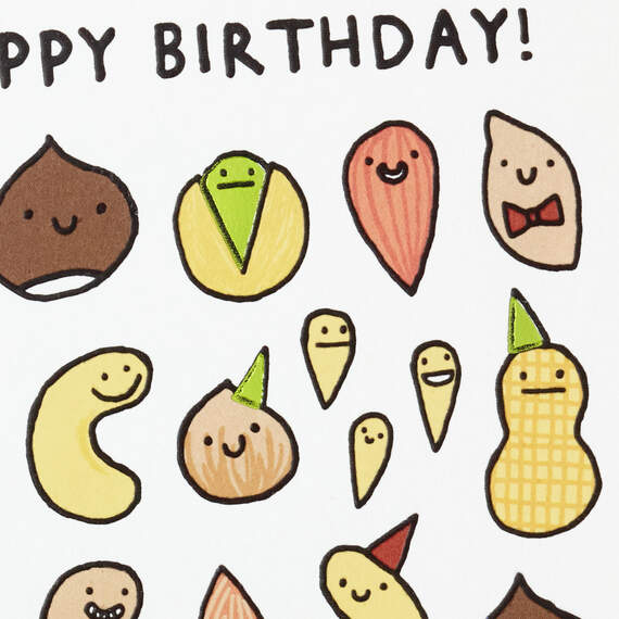 Favorite Nuts Happy Birthday Card from All, , large image number 4