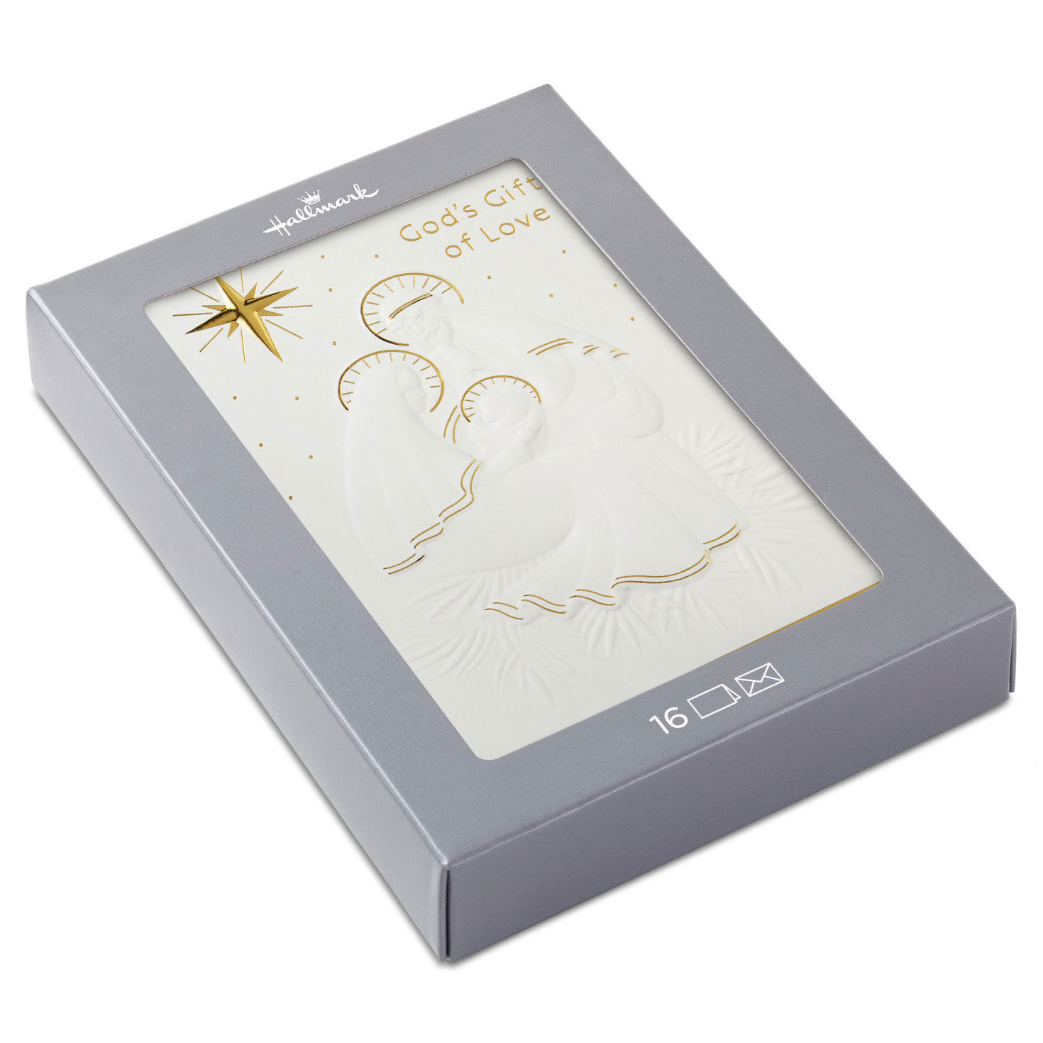 God's Gift of Love Boxed Christmas Cards, Pack of 16