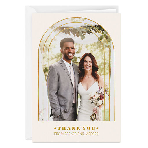Personalized Elegant Occasion Photo Card, 