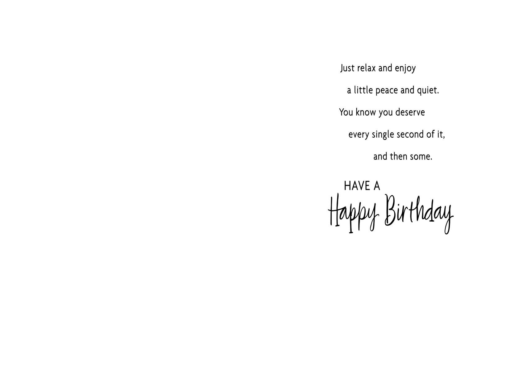 Friend, Enjoy Your Birthday Card