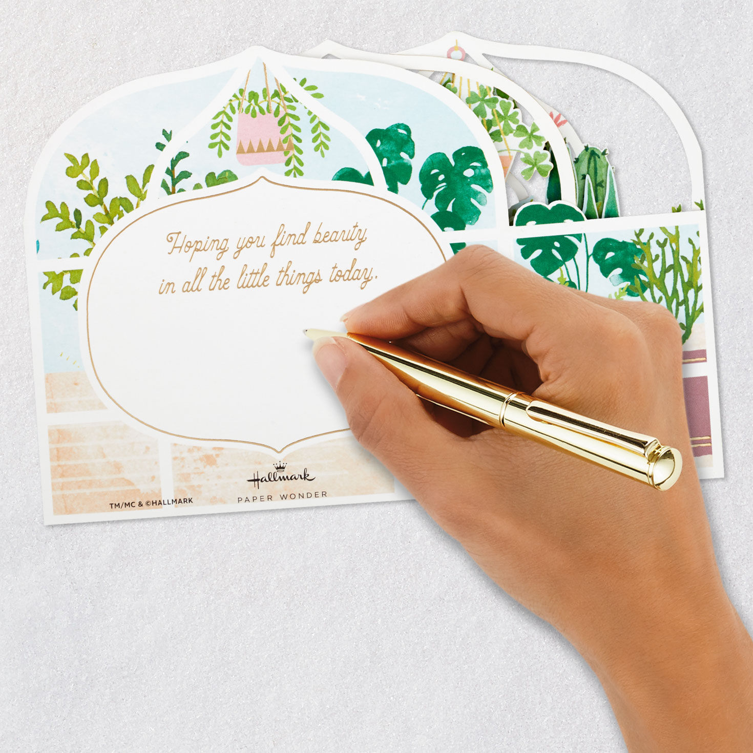 Greenhouse Plants and Cats 3D Pop-Up Card, , large image number 6