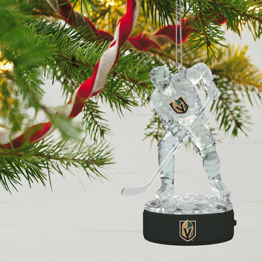 NHL® Vegas Golden Knights™ Ice Hockey Player Ornament With Light, 