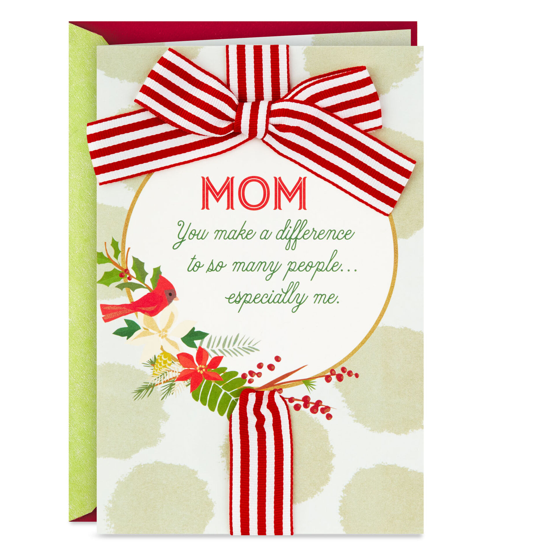 So Grateful For You, Mom Christmas Card Greeting Cards Hallmark