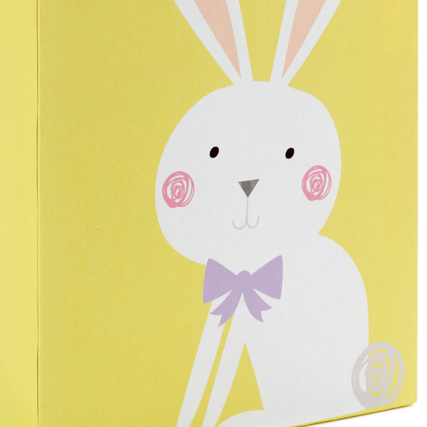 Assorted Cute Designs 4-Pack Medium Easter Gift Bags Base/Side Detail image number 6