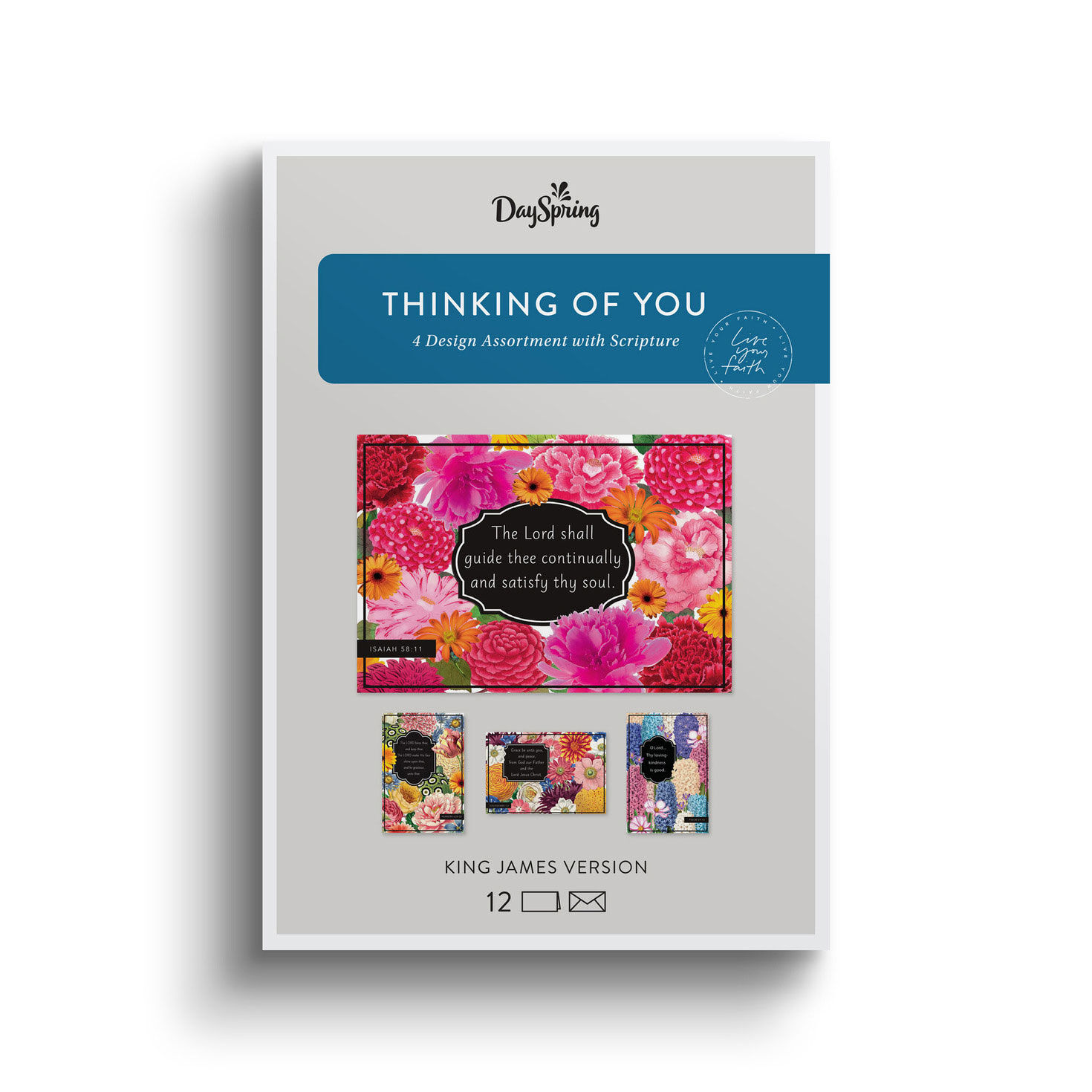 Floral DaySpring Thinking of You Cards Assortment package front image number 2