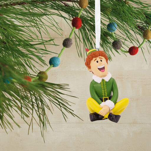 Elf Buddy the Elf™ Singing Hallmark Ornament, 