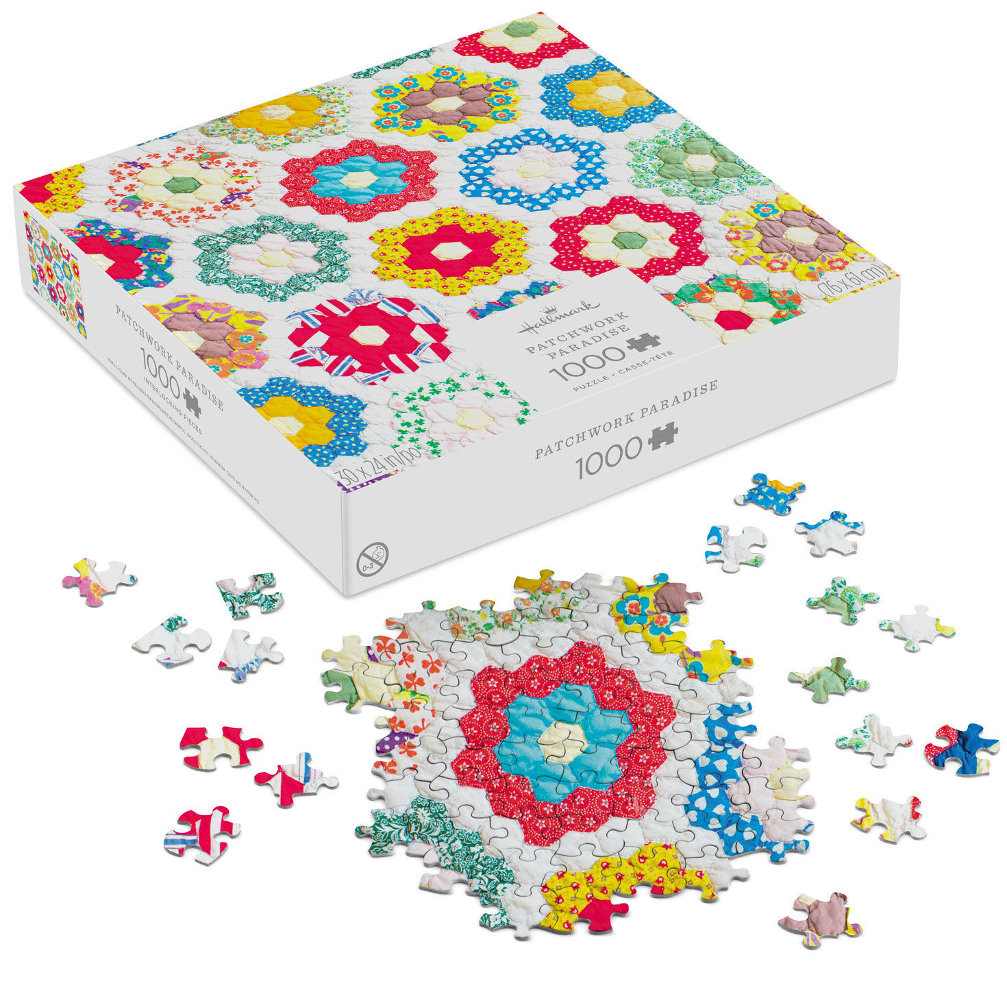 Patchwork Paradise 1000-Piece Jigsaw Puzzle for only USD 22.99 | Hallmark