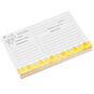 Yellow Honeycomb Recipe Refill Cards, , large image number 1