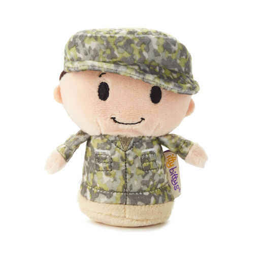 itty bittys® Green Camo Boy Plush, 