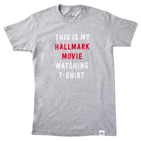 Hallmark Movie Watching T-Shirt, Small, , large