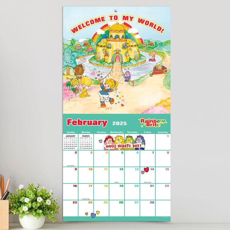 Rainbow Brite 2025 Wall Calendar - Calendars & Planners | Hallmark rainbow-brite-2025-wall-calendar-calendars-planners-hallmark