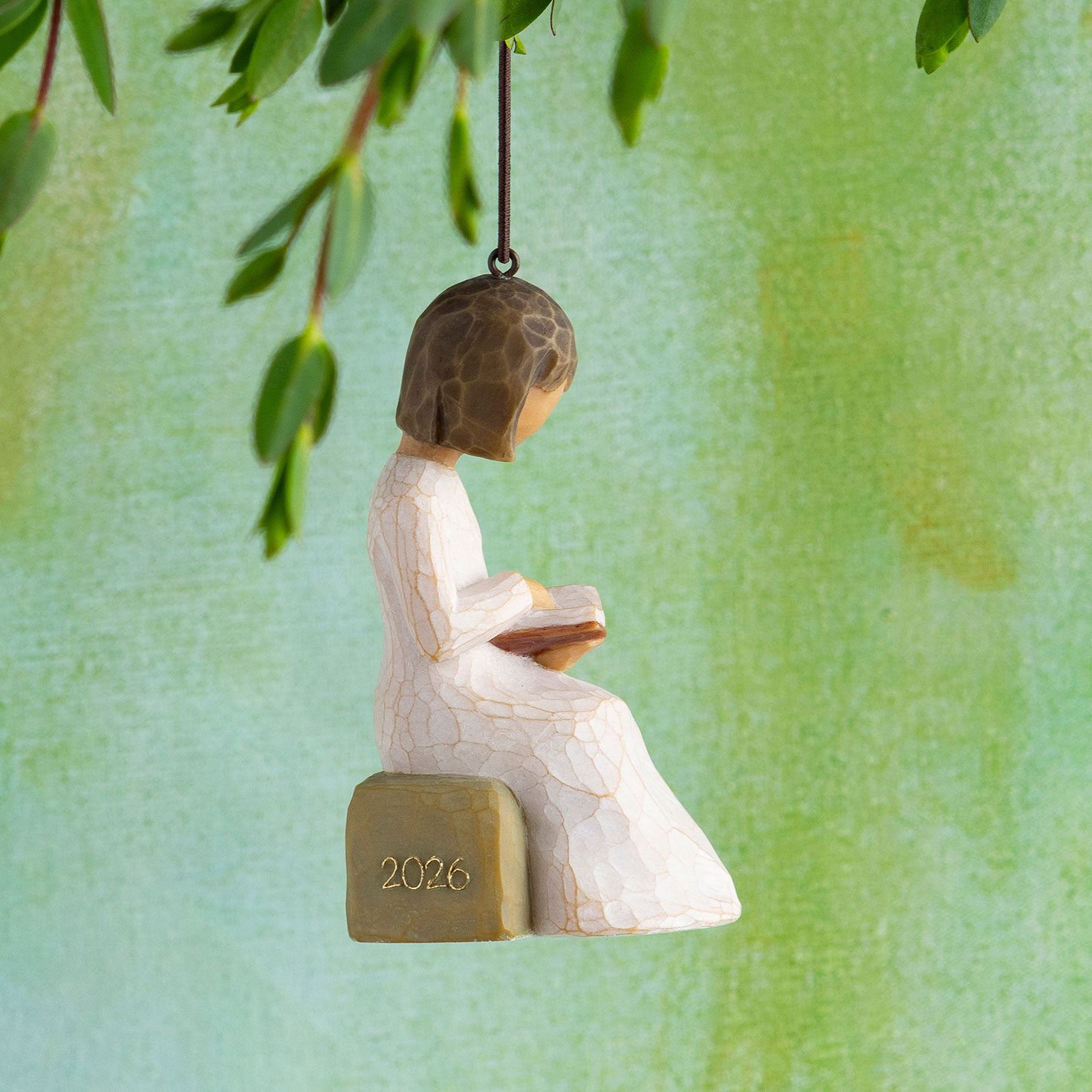 Seated Figure 2026 Year-Dated Ornament Side image number 5
