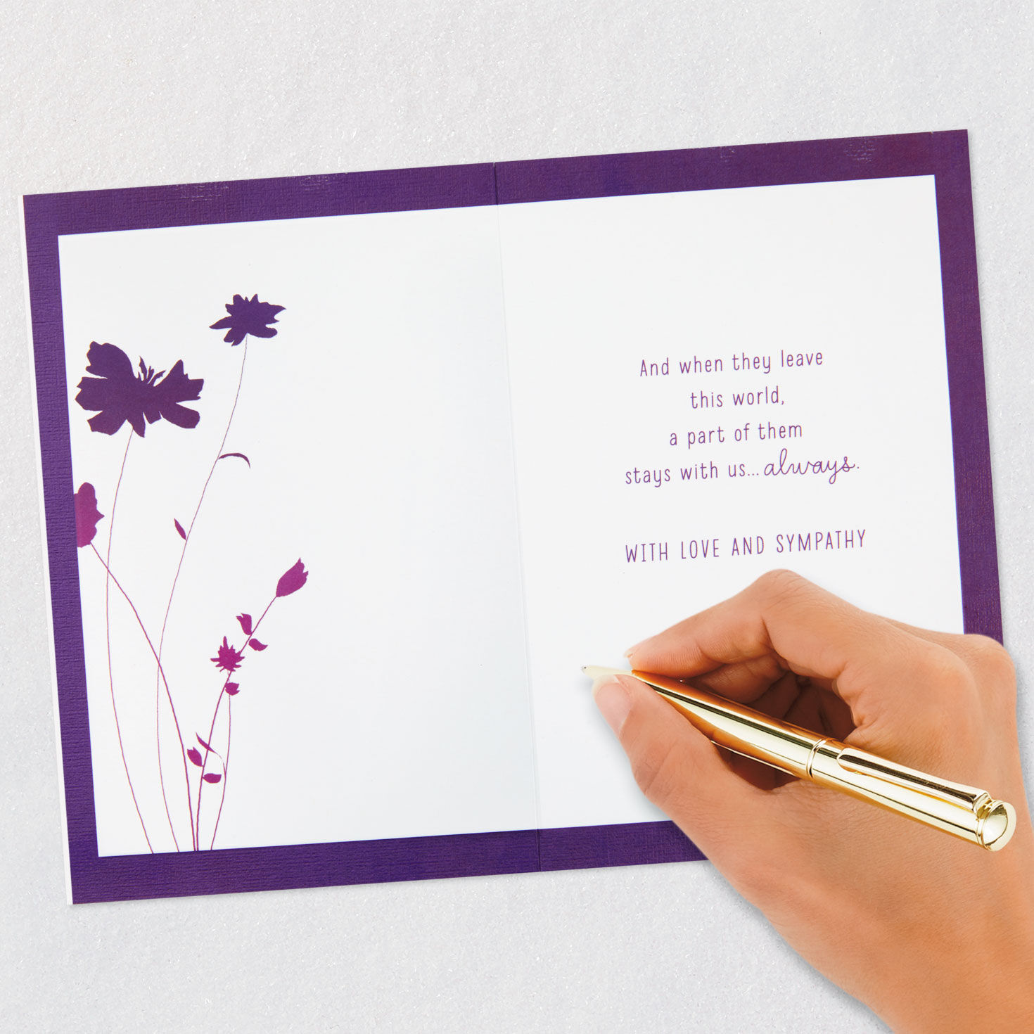 間の楔 SYMPATHY Shibori Butterfly Sympathy Card - Greeting Cards | Hallmark