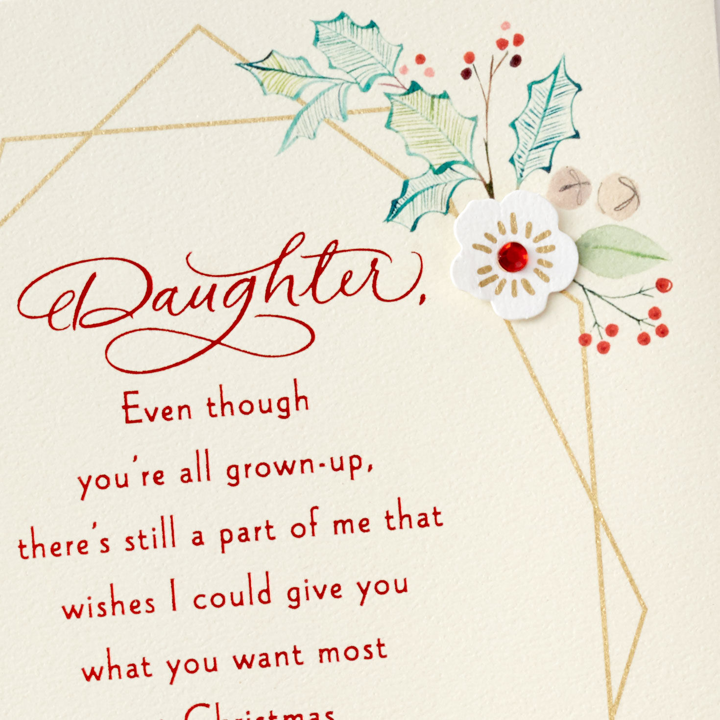 All Grown-Up Christmas Card for Daughter, , large image number 5
