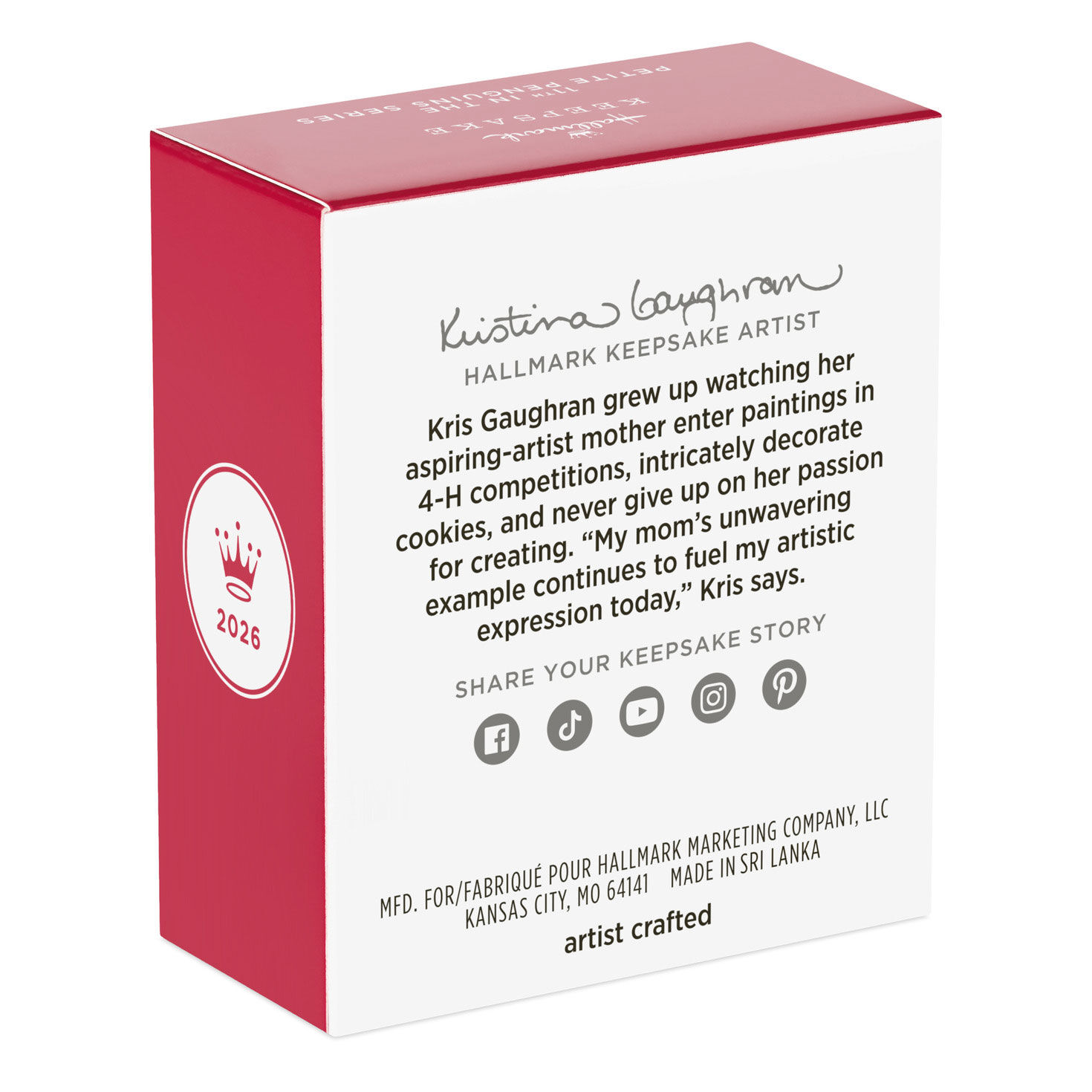 Penguin With Fruit Slice Candy Keepsake Ornament  image number 8