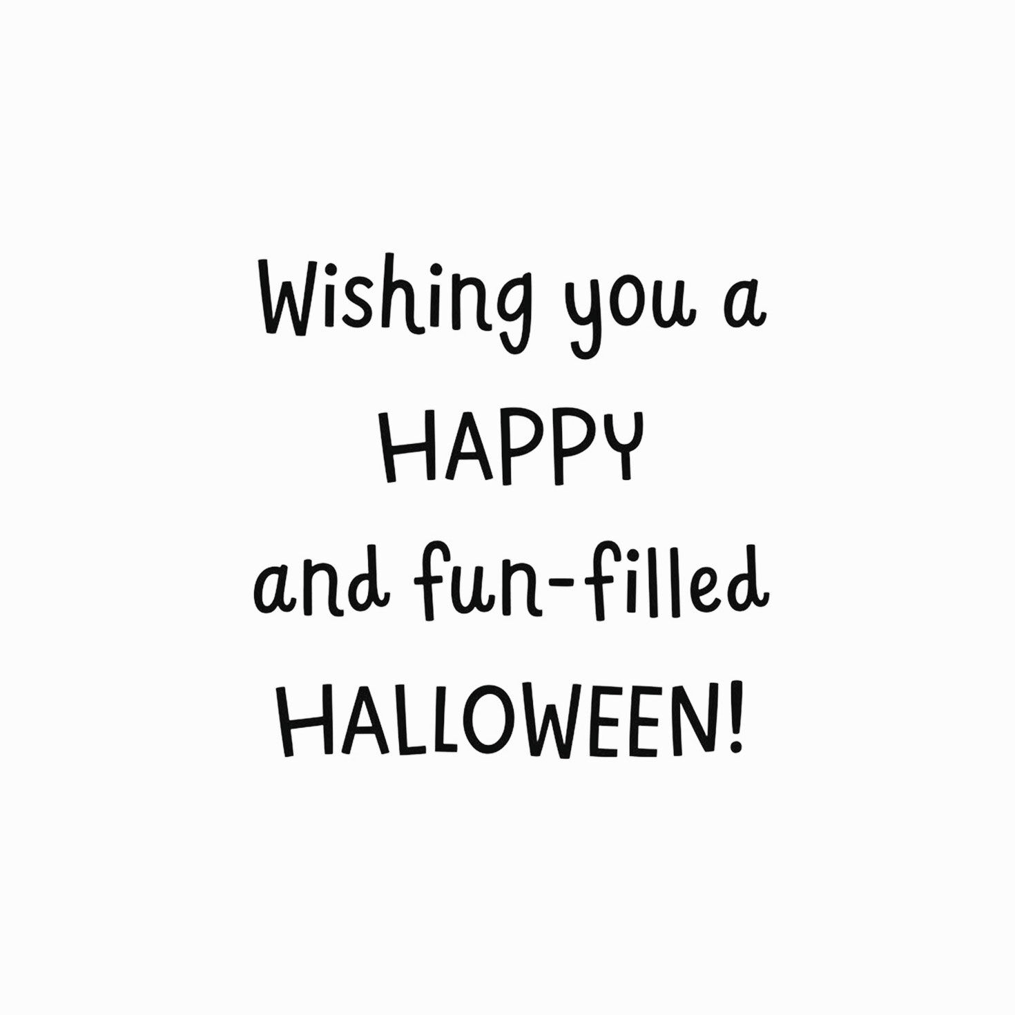 Jack-o'-Lantern on Black Halloween Cards Pack Sentiment image number 3
