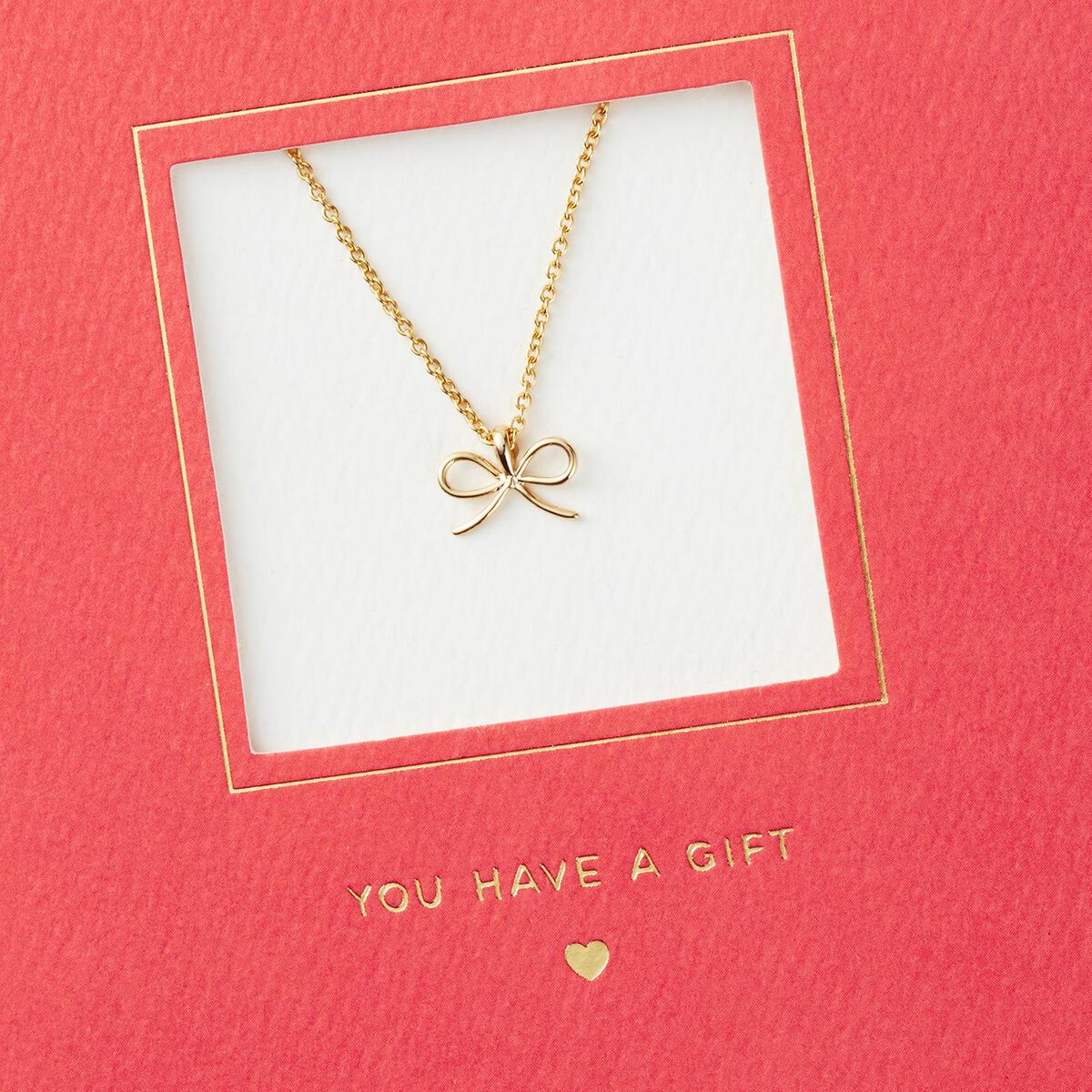 Making Spirits Bright Christmas Card With Bow Charm ...