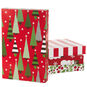 Assorted 12-Pack Designed Christmas Shirt Boxes  image number 1
