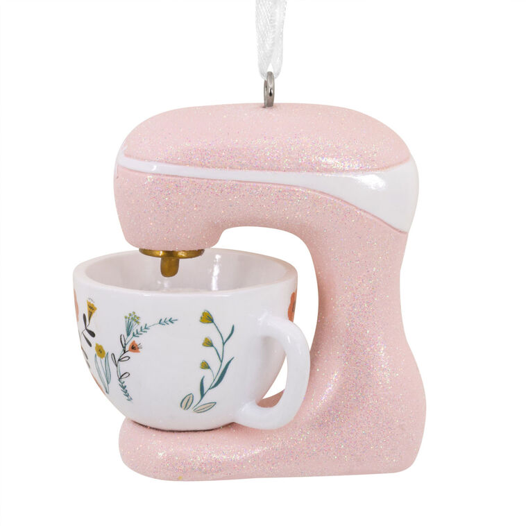 Life Is What You Bake It Pink Stand Mixer Hallmark Ornament, , large image number 4