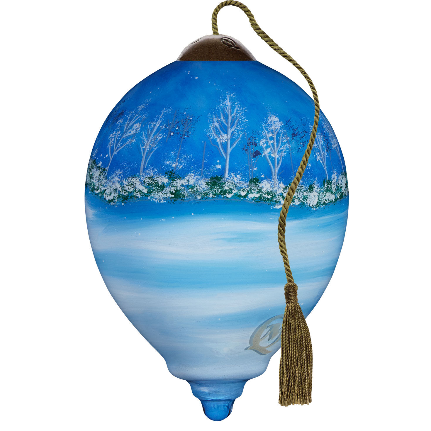 Ne'Qwa Art You Warm My Heart Snowman and Child Glass Christmas Ornament for only USD 35.00 | Hallmark